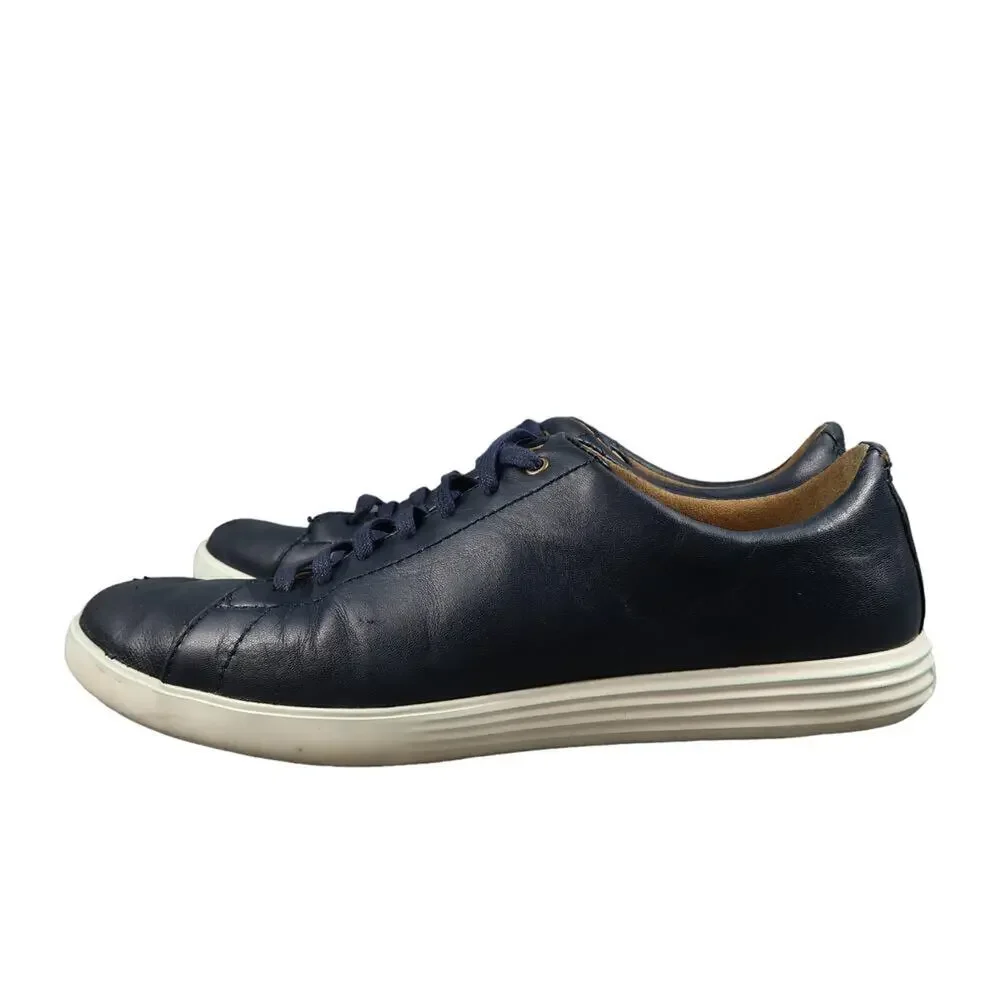 Cole Haan Shoes Men 10 Sneaker Oxford Grand Os Crosscourt Leather Lace Up Casual